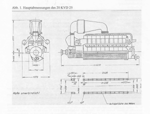 Fig. 1. Main dimensions of the 20 KVD 25